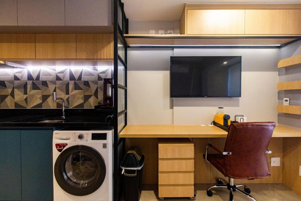 Studio novíssimo com Academia, Piscina no Rooftop, Wifi, Coworking, Próximo a Avenida Paulista São Paulo Exterior foto